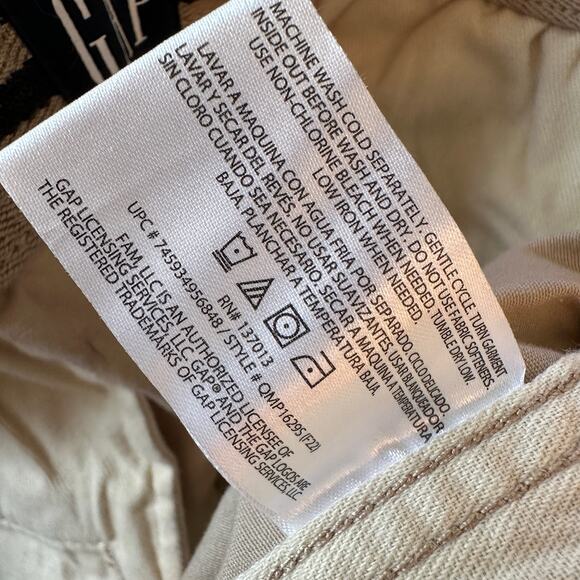 GAP | Mens Twill Joggers NEW Size XL Khaki Casual Jogger Pants Normcore Basic - Picture 12 of 12